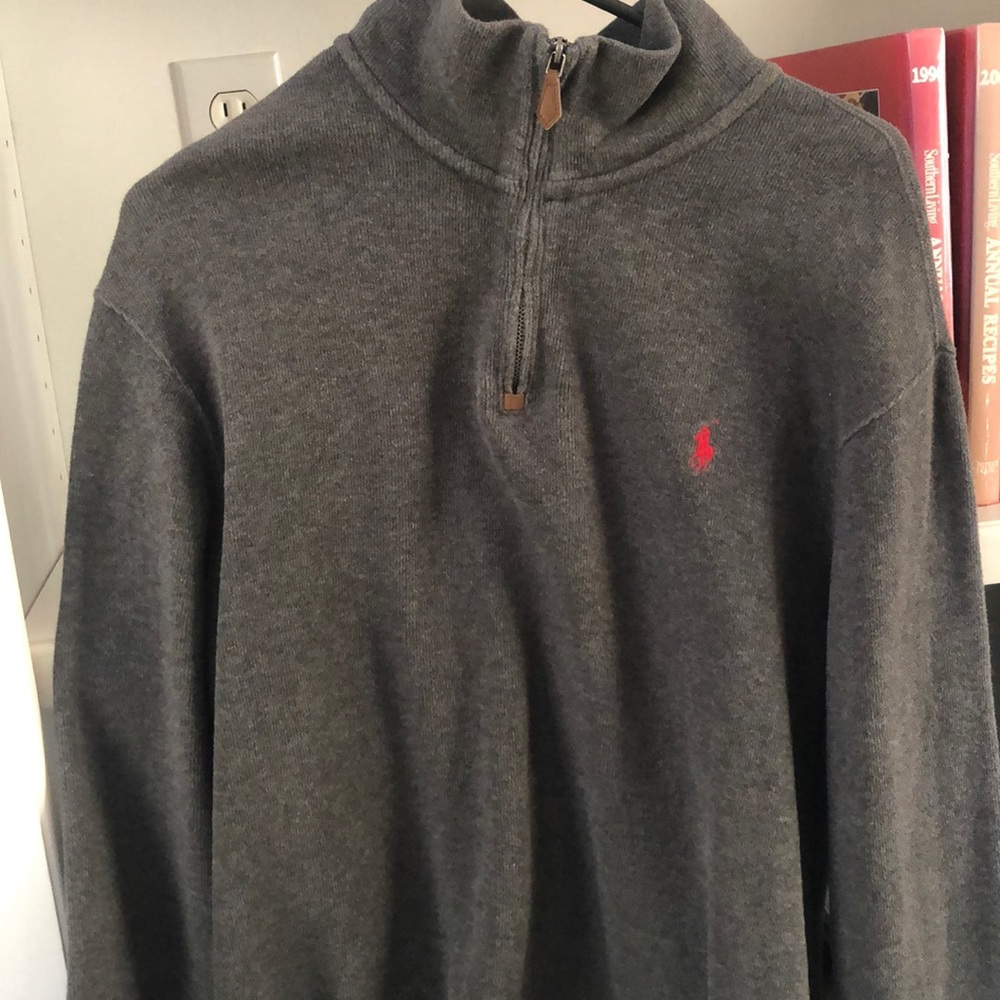 Ralph Lauren Grey Quarter Zip